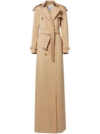 Burberry Extended Belted Trench Coat Ss20 | Farfetch.com