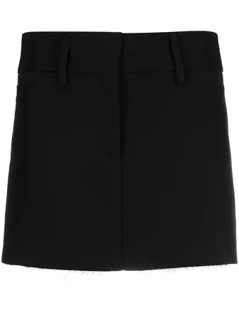 Blanca Vita Concealed front-fastening Mini Skirt - Farfetch