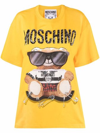Moschino Teddy-motif T-shirt - FARFETCH