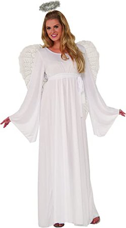 Amazon.com: Forum - Disfraz de ángel para mujer, Vestido de ángel y halo, Estándar, Como se muestra : Ropa, Zapatos y Joyería