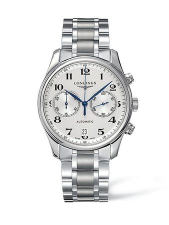 Longines Master Collection Two-Tonal Stainless Steel Automatic Bracelet Watch | SaksFifthAvenue