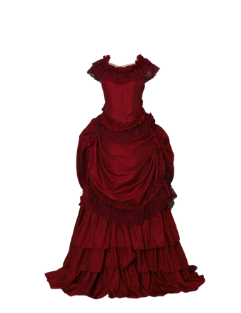 Victorian dress,Red satin Victorian dress, bustle dress, Gilded Cage Dress, Victoriana,Civil War Dress