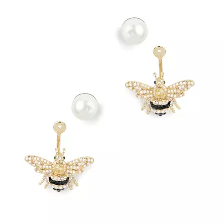 Queen Bee Pearl Earrings – Bill Skinner Studio