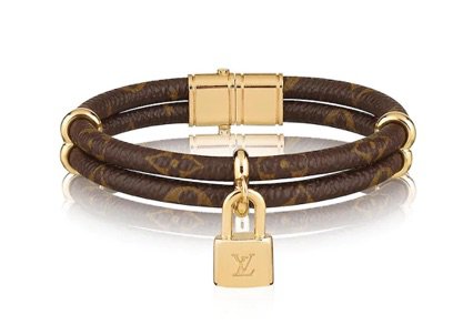 Louis Vuitton keep it twice monogram bracelet