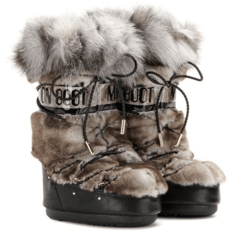fur moon boots