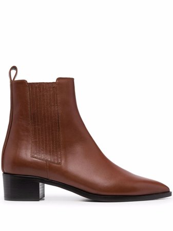 Scarosso Olivia Leather Ankle Boots - Farfetch