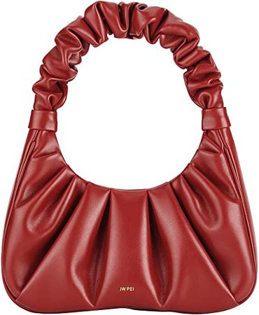 Amazon.com: JW PEI Women's Gabbi Ruched Hobo Handbag (Chili Red) : Clothing, Shoes & Jewelry