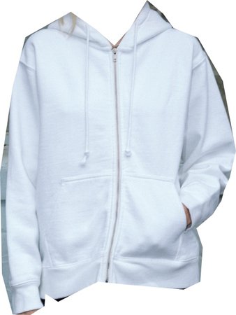 white zip up hoodie, brandy melville