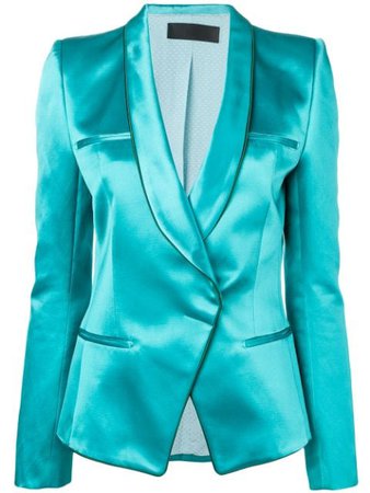 Haider Ackermann satin tuxedo blazer $1,217 - Buy SS19 Online - Fast Global Delivery, Price