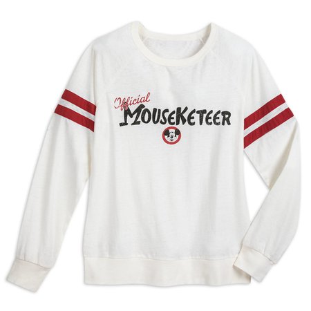 Mickey Mouse Club ''Official Mouseketeer'' Raglan Shirt for Women