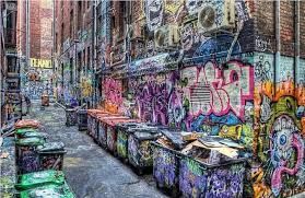 graffiti in alleyway - Google Search