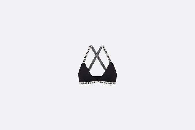 "Christian Dior J'Adior" knit bra - Ready-to-wear - Woman | DIOR