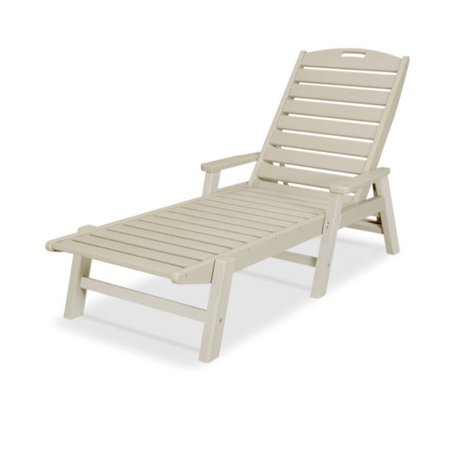 Tan beach chair