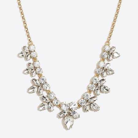 J.Crew Factory: Gemstone petal necklace