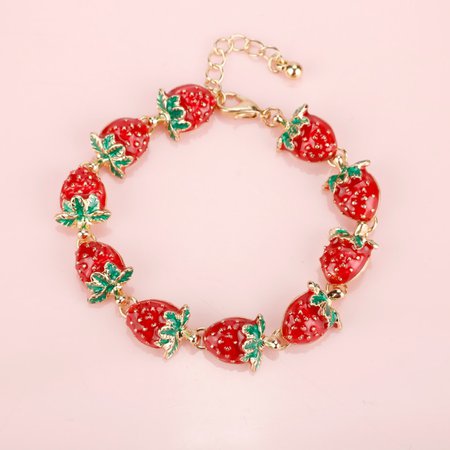Strawberry bracelet
