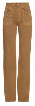 chloe brown pants