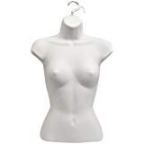 Plastic Counter Top Female 3/4 Torso Body Mannequin Form (Silver): Amazon.co.uk: Kitchen & Home