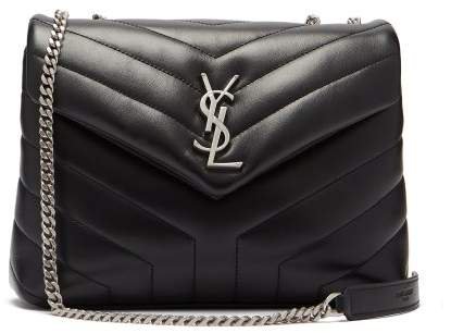 Loulou Quilted Leather Shoulder Bag - Womens - Black