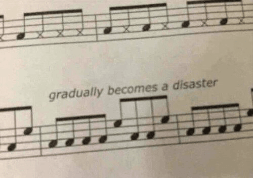 Gradually Becomes A Disaster Sheet Music