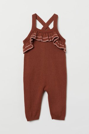 Jacquard-knit Sweater - Taupe/patterned - Kids | H&M US