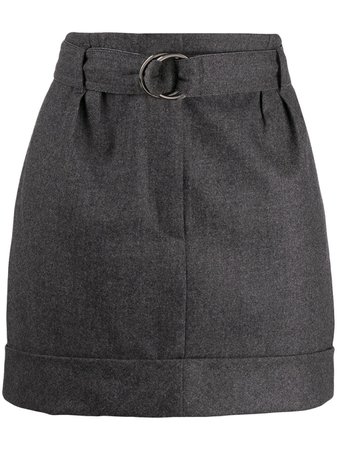 Brunello Cucinelli Belted Mini Skirt - Farfetch
