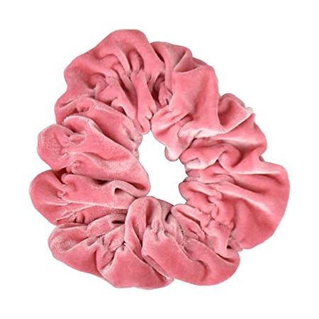 Amazon.com : Hot Pink Jumbo Velvet Scrunchy : Beauty & Personal Care