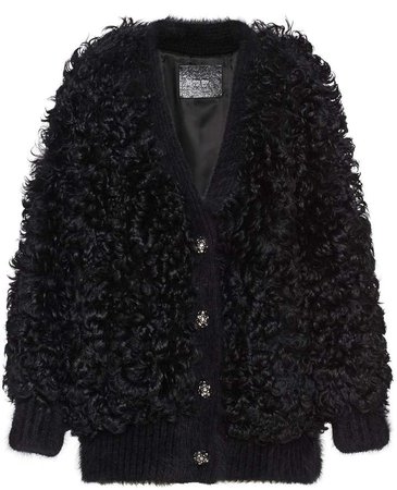 Shearling fur jacket