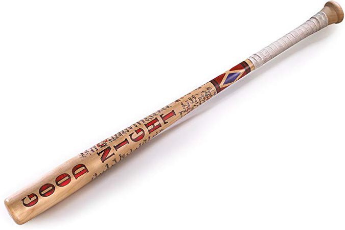 The Noble Collection Harley Quinn Baseball Bat: Amazon.co.uk: Sports & Outdoors
