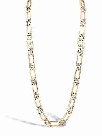 Van Cleef & Arpels 1980s pre-owned 18kt Yellow Gold Transformable Diamond Necklace - Farfetch