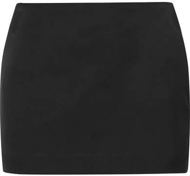 GAUGE81 - Rome Satin Mini Skirt - Black