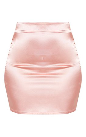 Sage Khaki Satin High Waisted Mini Skirt | PrettyLittleThing