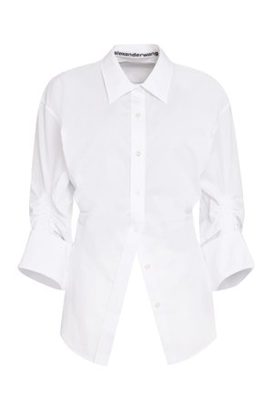 Alexander Wang Asymmetric Cotton Shirt