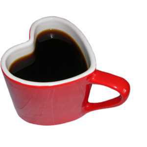 Heart Shaped Coffee Mug