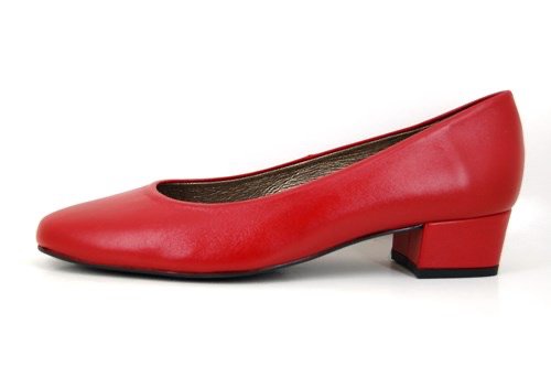 low pump heel red