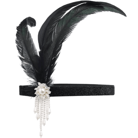 feather headband