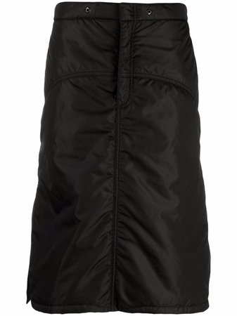 Shop AMBUSH high-waisted zipped skirt with Express Delivery - FARFETCH