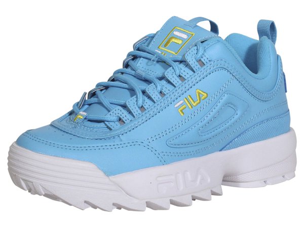 Fila Disruptor-II-Premium Sneakers Women's Shoes blue yellow