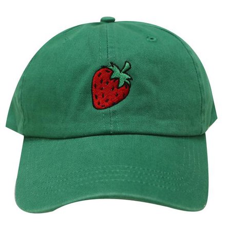 Etsy Capsule Design Strawberry Cotton Baseball Dad Cap Kelly Green - Google Search