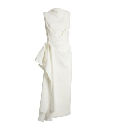 Womens Roksanda ivory Calatrava Midi Dress | Harrods # {CountryCode}