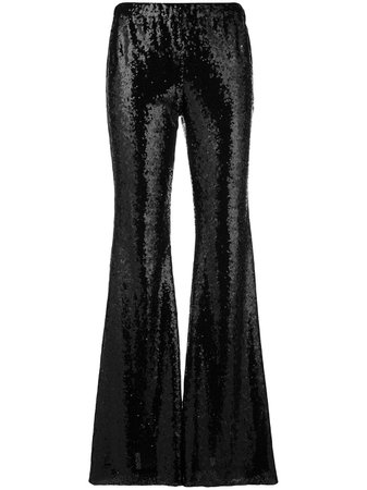P.A.R.O.S.H. Sequin Embroidered Trousers - Farfetch
