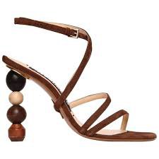 brown jacquemus heels