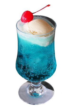 blue cream soda