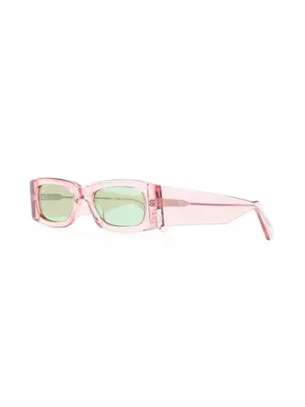 Gcds rectangle-frame Tinted Sunglasses - Farfetch