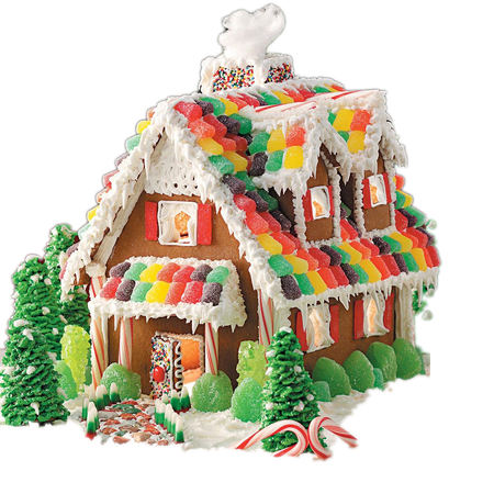 Gingerbread House PNG Image Background | PNG Arts