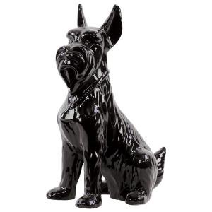 Urban Trends Collection 13.00 in. H Figurine Decorative Sculpture in Black Gloss-45006 - The Home Depot