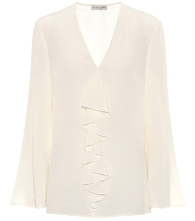 Etro - Silk-crêpe blouse | Mytheresa