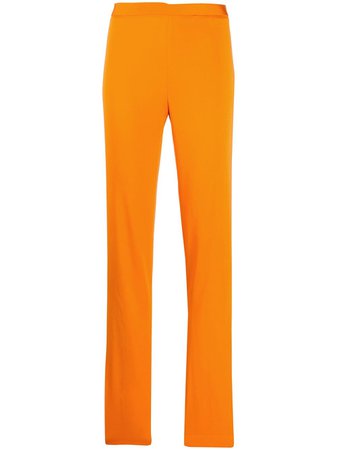 Versace High-Waisted Bootcut Trousers Ss20 | Farfetch.com