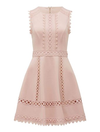 Marla Lace Trim Dress - Womens Fashion Online | Ever New Clothing