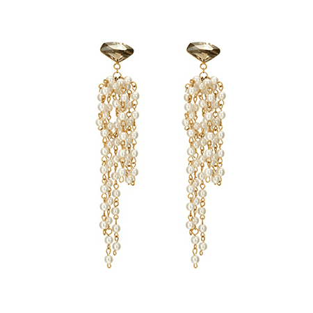 JESSICABUURMAN – KINIX Crystal Pearls Earrings - Pair