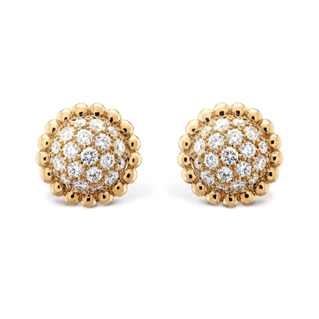 Perlée diamonds earrings